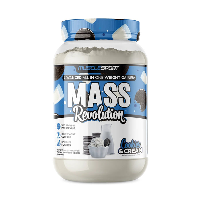 MASS REVOLUTION™ MASS GAINER 3.2LB by Musclesport