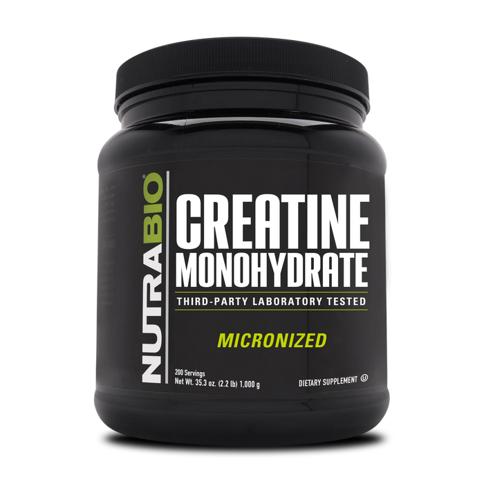 Nutrabio Creatine Monohydrate Powder