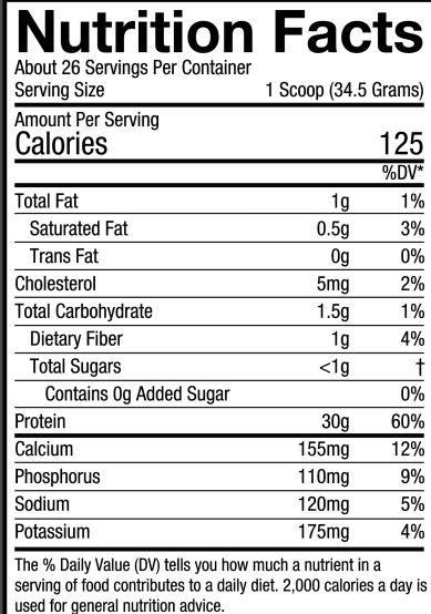 APSolutions Fusion30™ Premium Multi-Source Protein Matrix