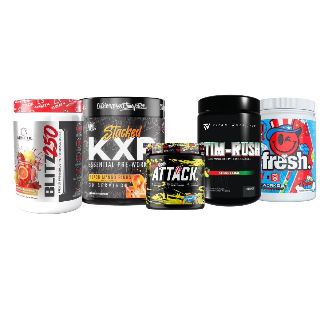 Key benefits of pre-workout supplements including creatine, citrulline and beta-alanine