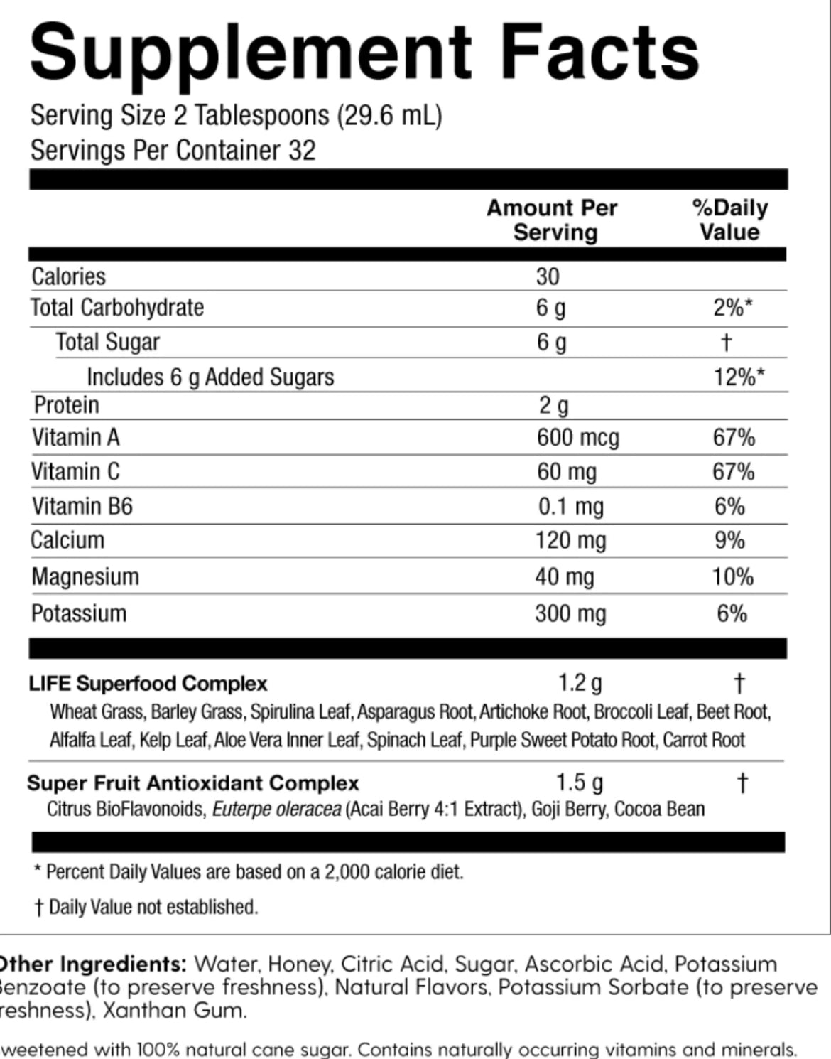 LIFE - LIQUID SUPER GREENS