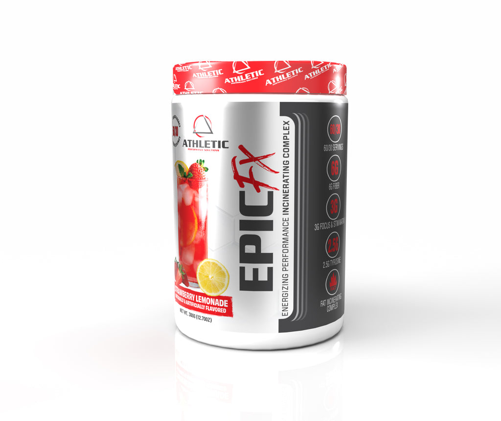 APSolutions EpicFX - Thermogenic Fat Burner Energy Drink Supplement Bottle- Strawberry Lemonade