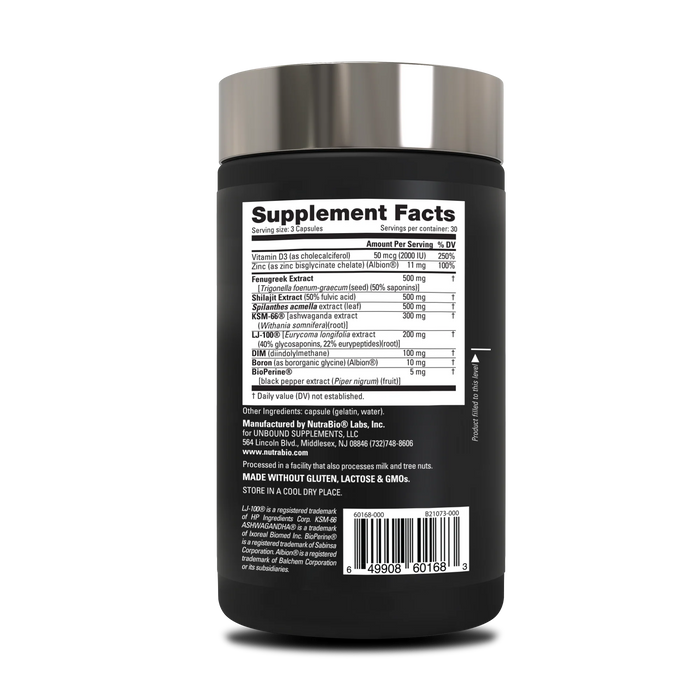 Unbound Test by Nutrabio