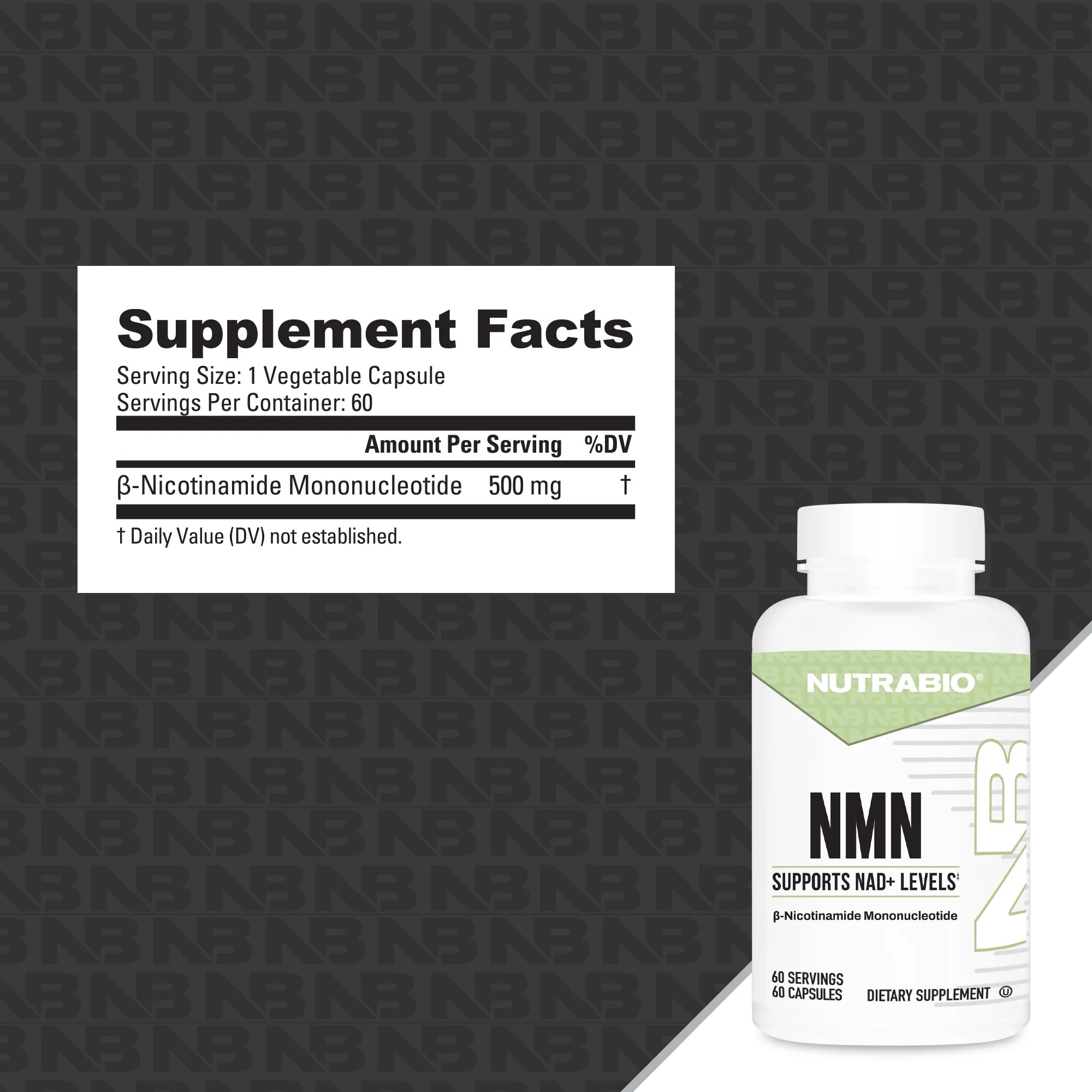 Nutrabio NMN (Nicotinamide Mononucleotide)