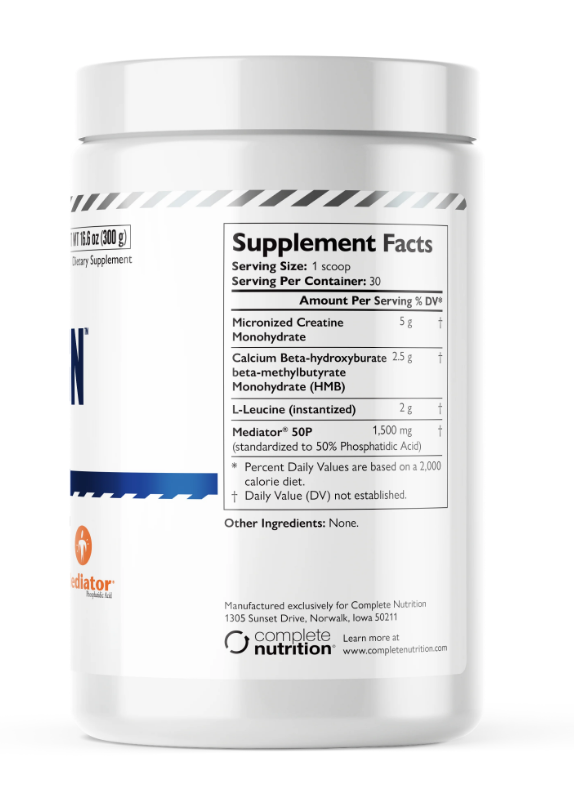 LLL Alpha Gain- Phosphatidic Acid, HMB, L-Leucine, & Creatine