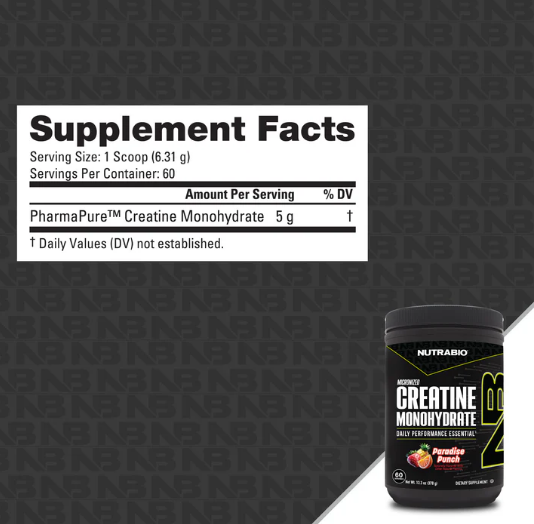 Nutrabio Flavored Creatine (Creatine Burst)