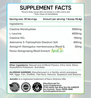 Synful Supplements- Creasyn