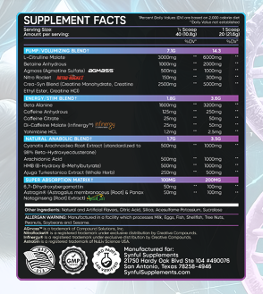Synful Supplements – Hybrid-Mass