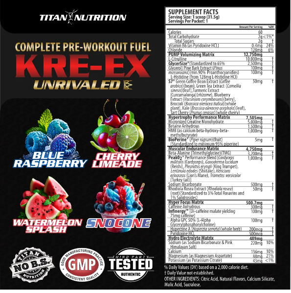 KRE-EX™ Unrivaled - Complete Pre-Workout Solution