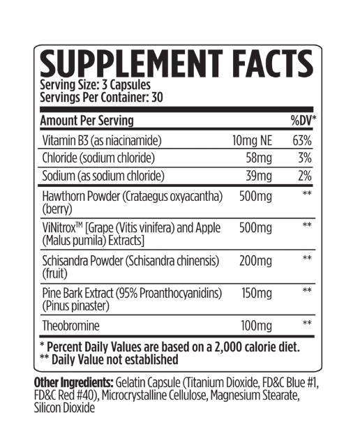 VMI Vasogen®Pump Caps V3.0 - 90 Caps