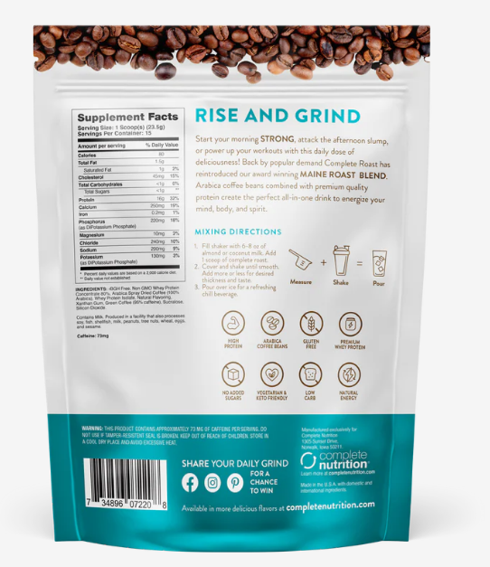 Complete Roast High Protein Iced Coffee