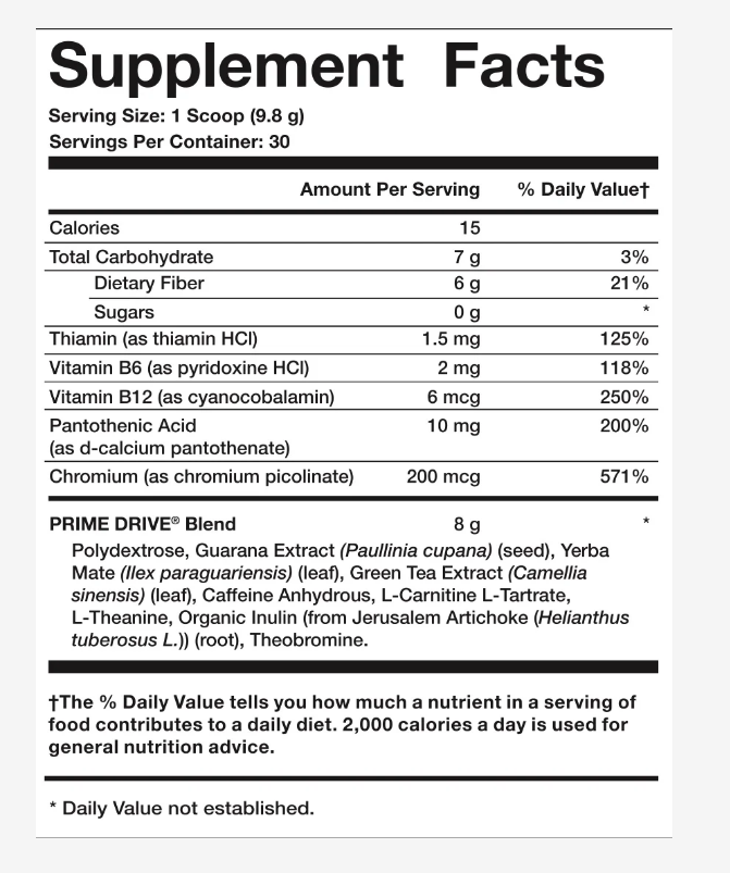 Prime Drive by Complete Nutrition