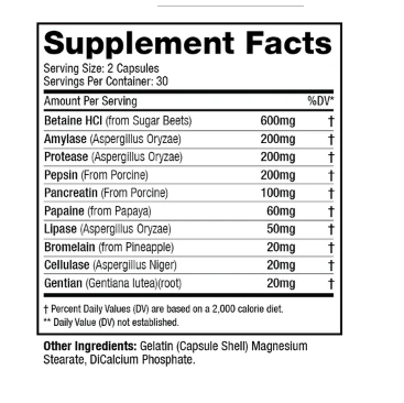 ENZYME REVOLUTION- DIGESTIVE ENZYMES BY MUSCLESPORT