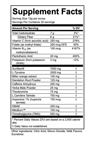 APSolutions EpicFX (High Performance Thermogenic Energy Support)