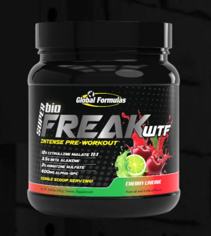 Global Formulas Super BioFreak – High-Intensity Pre-Workout Powder