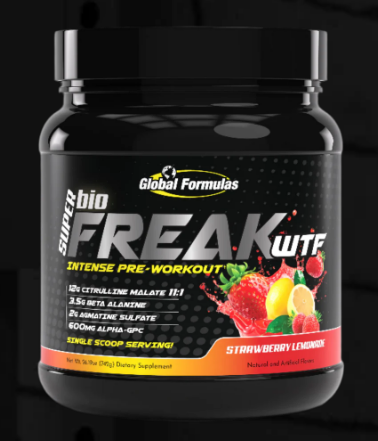 Global Formulas Super BioFreak – High-Intensity Pre-Workout Powder