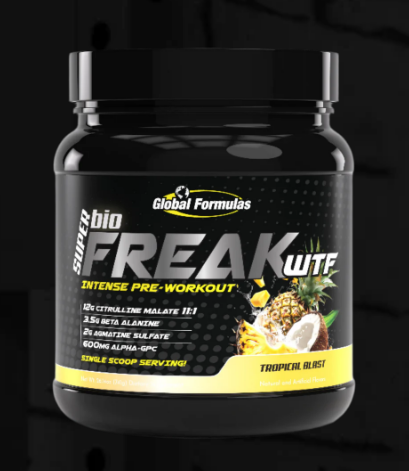 Global Formulas Super BioFreak – High-Intensity Pre-Workout Powder