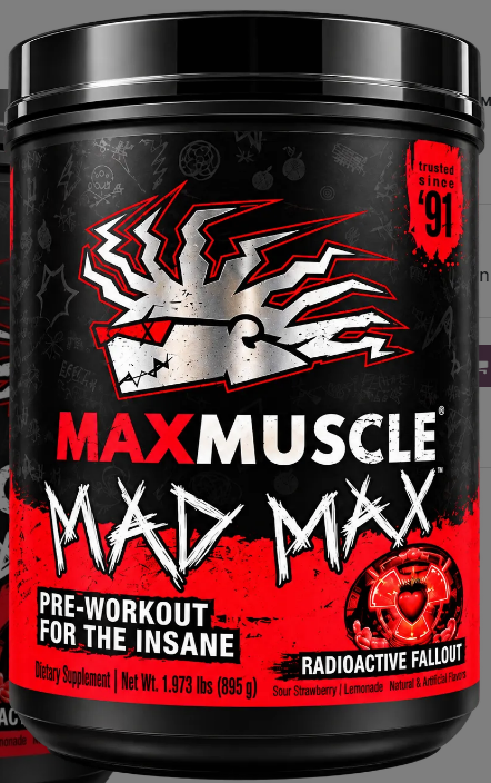 Mad Max Pre Workout by Max Muscle