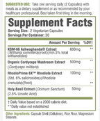 MuscleSport Ashwagandha+ (60 Capsules)
