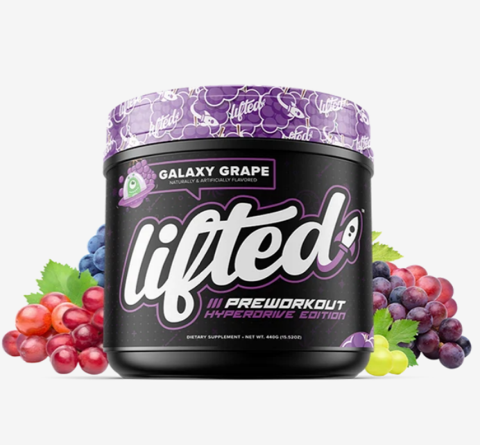 Musclesport Lifted™ Hyperdrive Edition Pre-Workout - 40 Servings