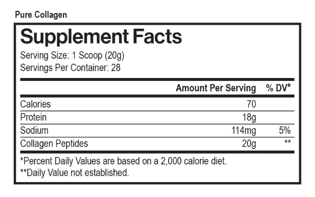 Naturliga Pure Collagen