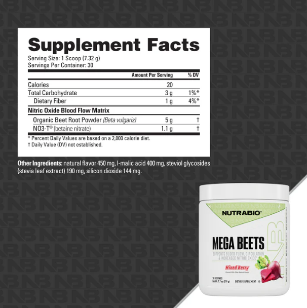 Mega Beets from Nutrabio