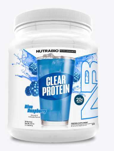 Clear Whey Protein Isolate Powder by Nutrabio