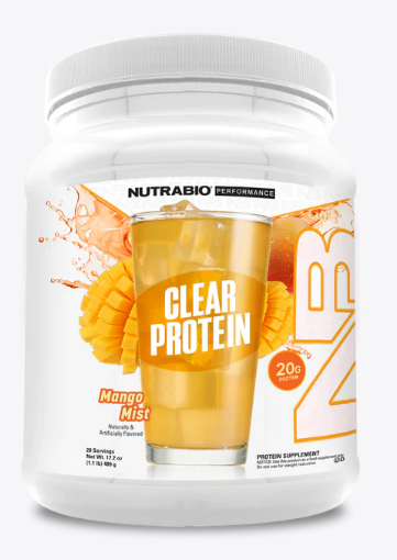 Clear Whey Protein Isolate Powder by Nutrabio