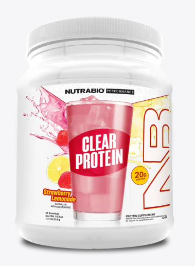 Clear Whey Protein Isolate Powder by Nutrabio