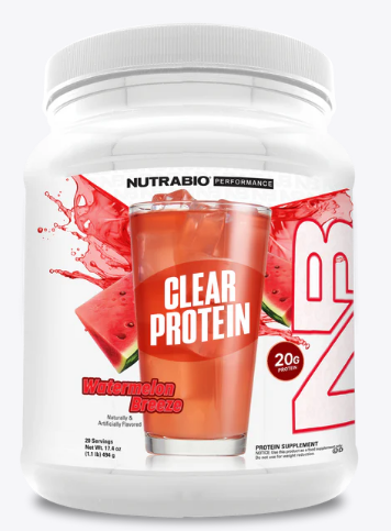 Clear Whey Protein Isolate Powder by Nutrabio
