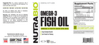 Omega 3 Fish Oil by Nutrabio