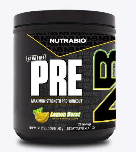 Nutrabio PRE Workout Stim Free