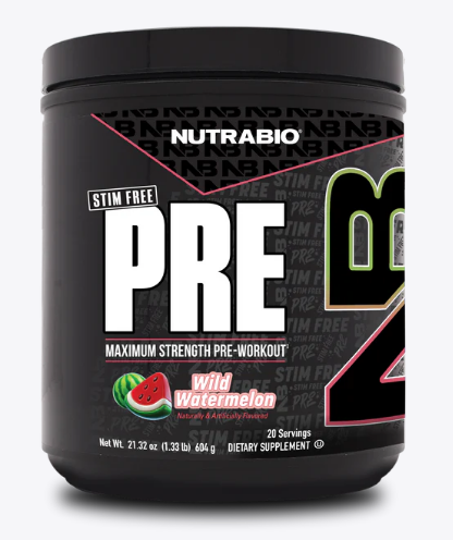 Nutrabio PRE Workout Stim Free