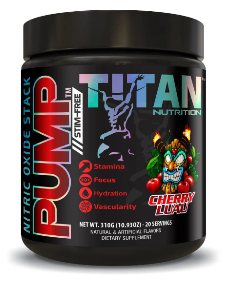 Titan Nutrition PUMP™ – Nitric Oxide Stack