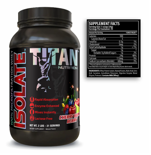 Titan Isolate™ – Premium Whey Isolate