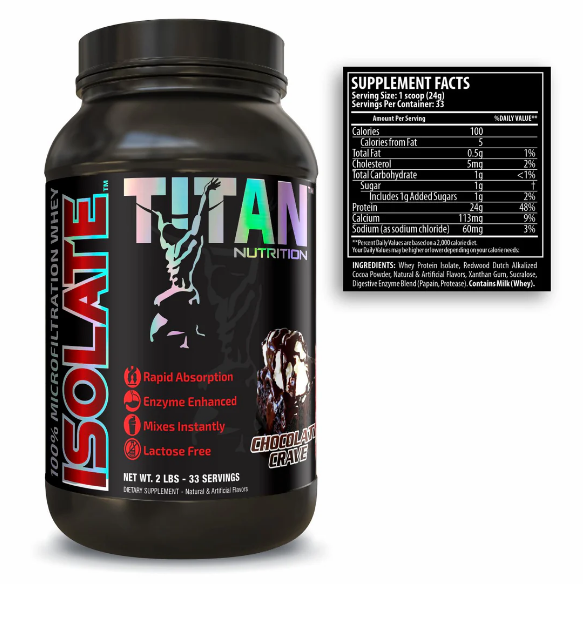 Titan Isolate™ – Premium Whey Isolate