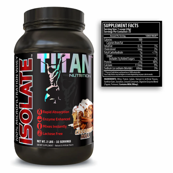 Titan Isolate™ – Premium Whey Isolate