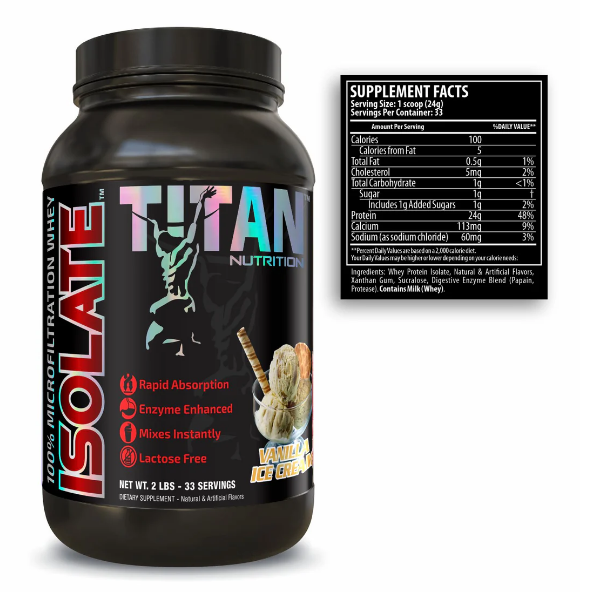 Titan Isolate™ – Premium Whey Isolate