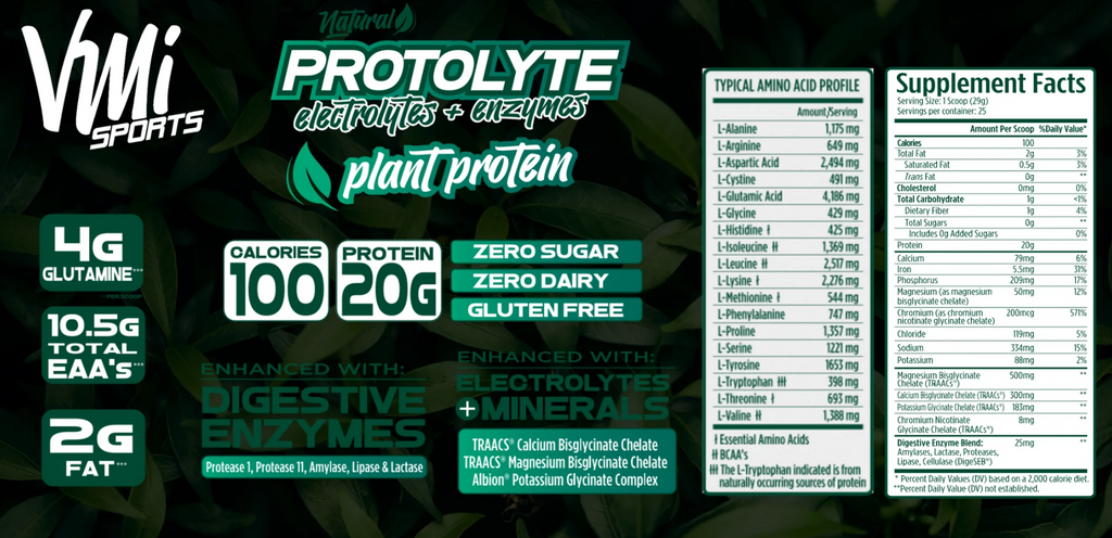 VMI Sports ProtoLyte Plant-Based Protein