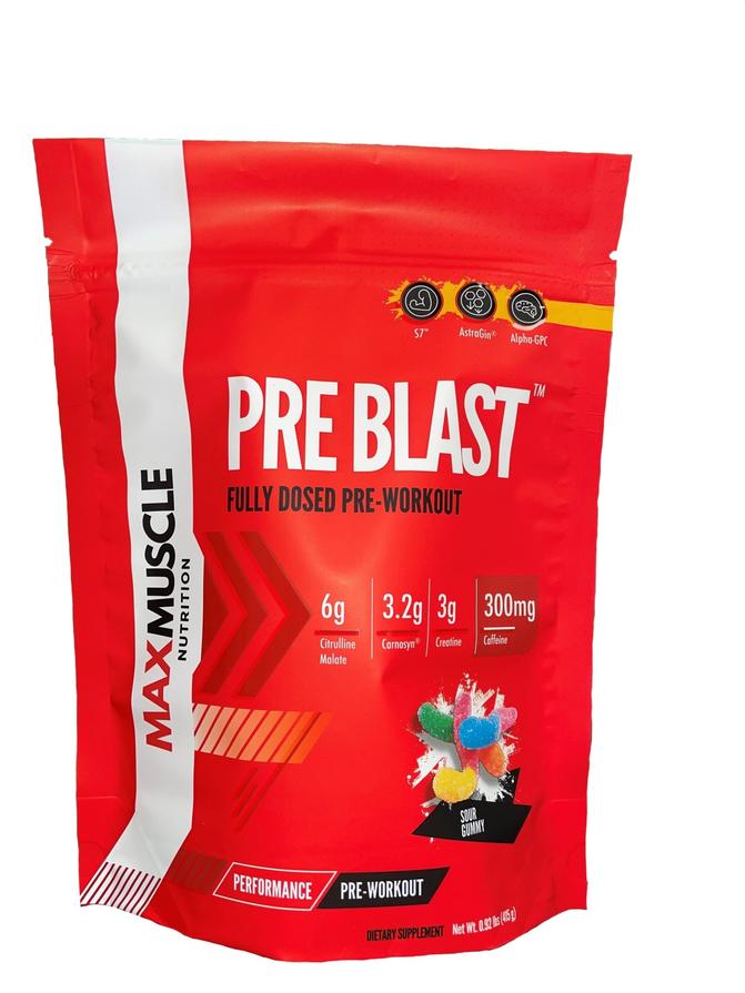 MAX MUSCLE PRE BLAST™