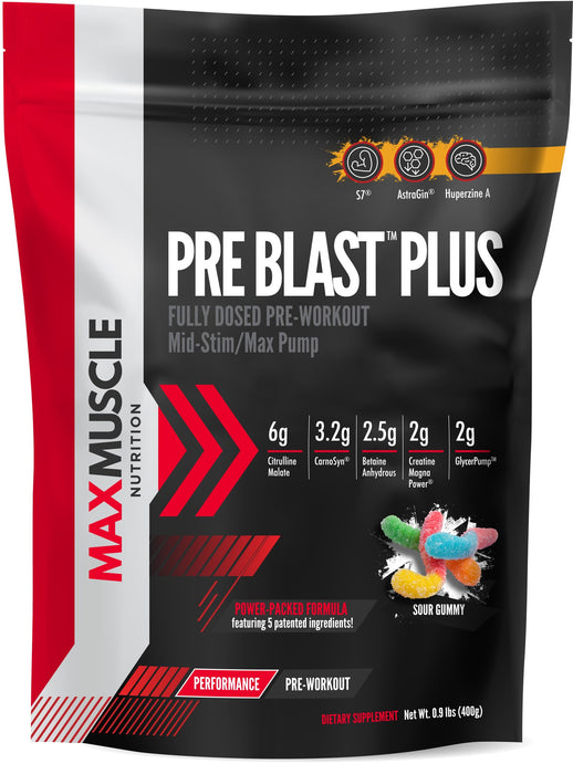 MAX PRE BLAST PLUS™